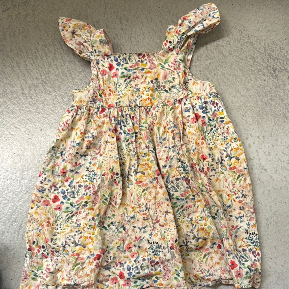 Floral Zhoe & Tobiah Cotton Sleeveless Dress